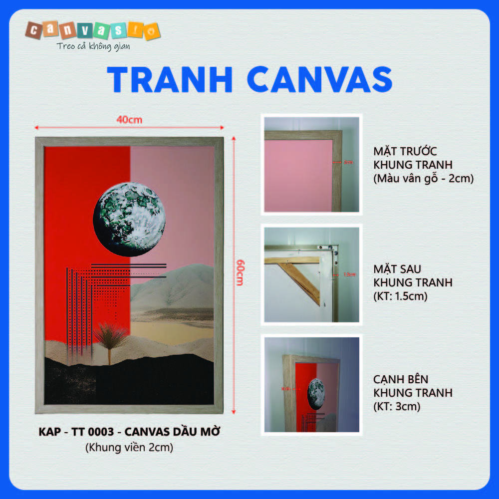 Tranh Canvas Trừu Tượng Khơi Nguồn Sáng Tạo (Mẫu TT 0003) Thông số kỹ thuật Tranh Canvas Trừu Tượng Khơi Nguồn Sáng Tạo (Mẫu TT 0003)