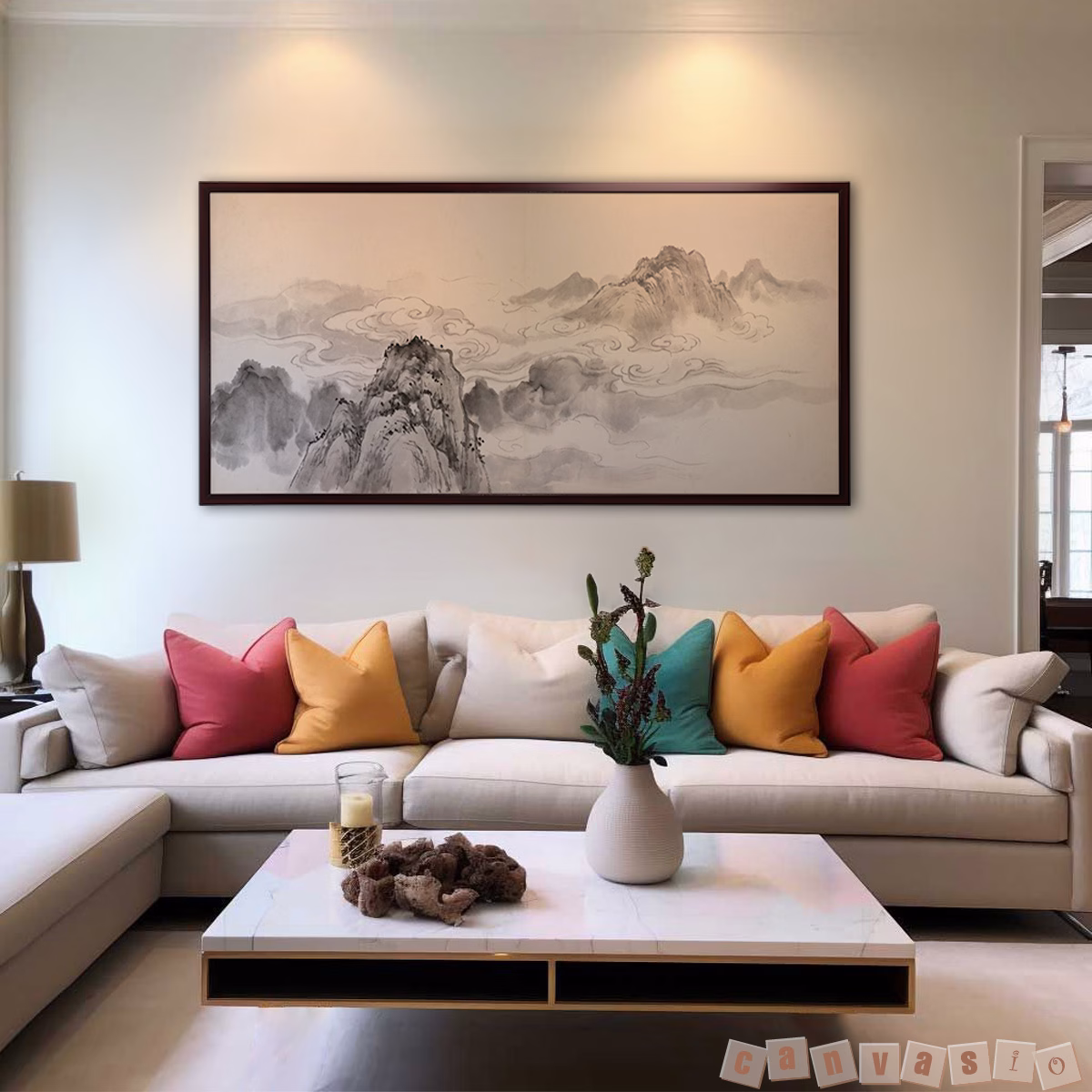 Tranh canvas phong cảnh sơn thủy | Mã KAP-PC 0031 Tranh canvas phong cảnh sơn thủy | Mã KAP-PC 0031
