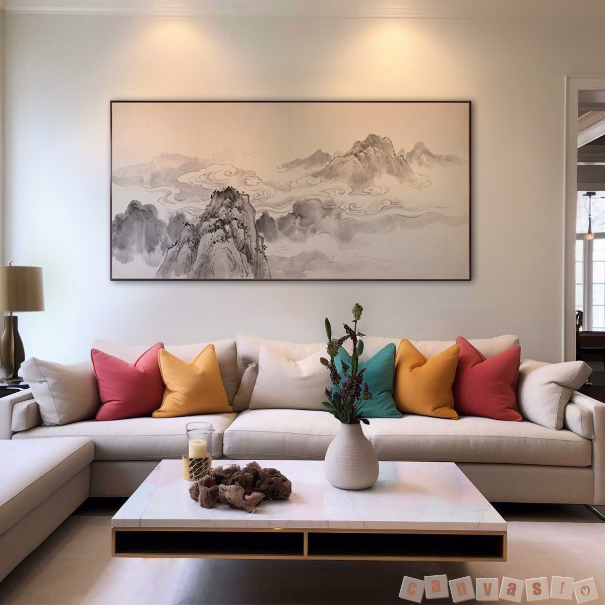 Tranh canvas phong cảnh sơn thủy | Mã KAP-PC 0031 Tranh canvas phong cảnh sơn thủy | Mã KAP-PC 0031