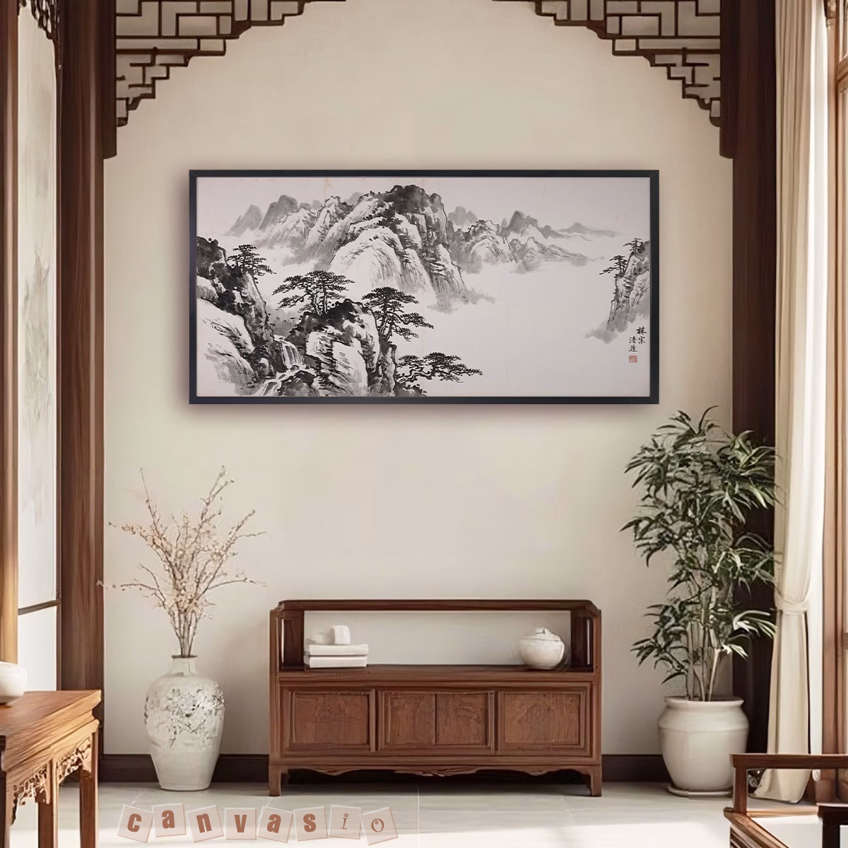 Tranh Canvas Phong Cảnh Núi Rừng | Mã KAP-PC 0035 Tranh Canvas Phong Cảnh Núi Rừng | Mã KAP-PC 0035